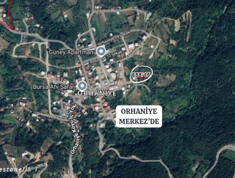 BURSA KESTEL ORHANİYE KÖYÜ'NDE 429  M²  ARSA SATILIKTIR - BURSA KESTEL fotoğraf 4